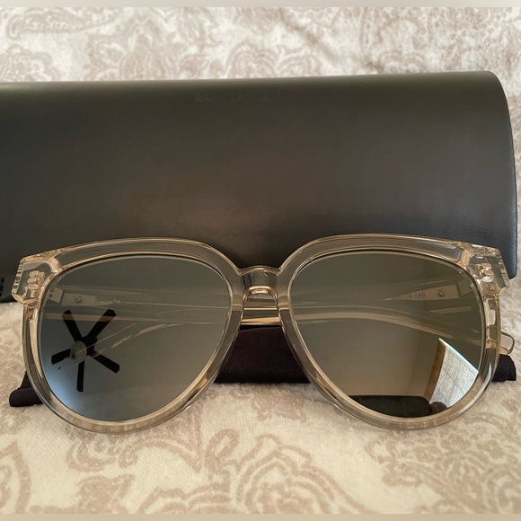 Clear Frame YSL Sunglasses with Original Case - Picture 4 of 15